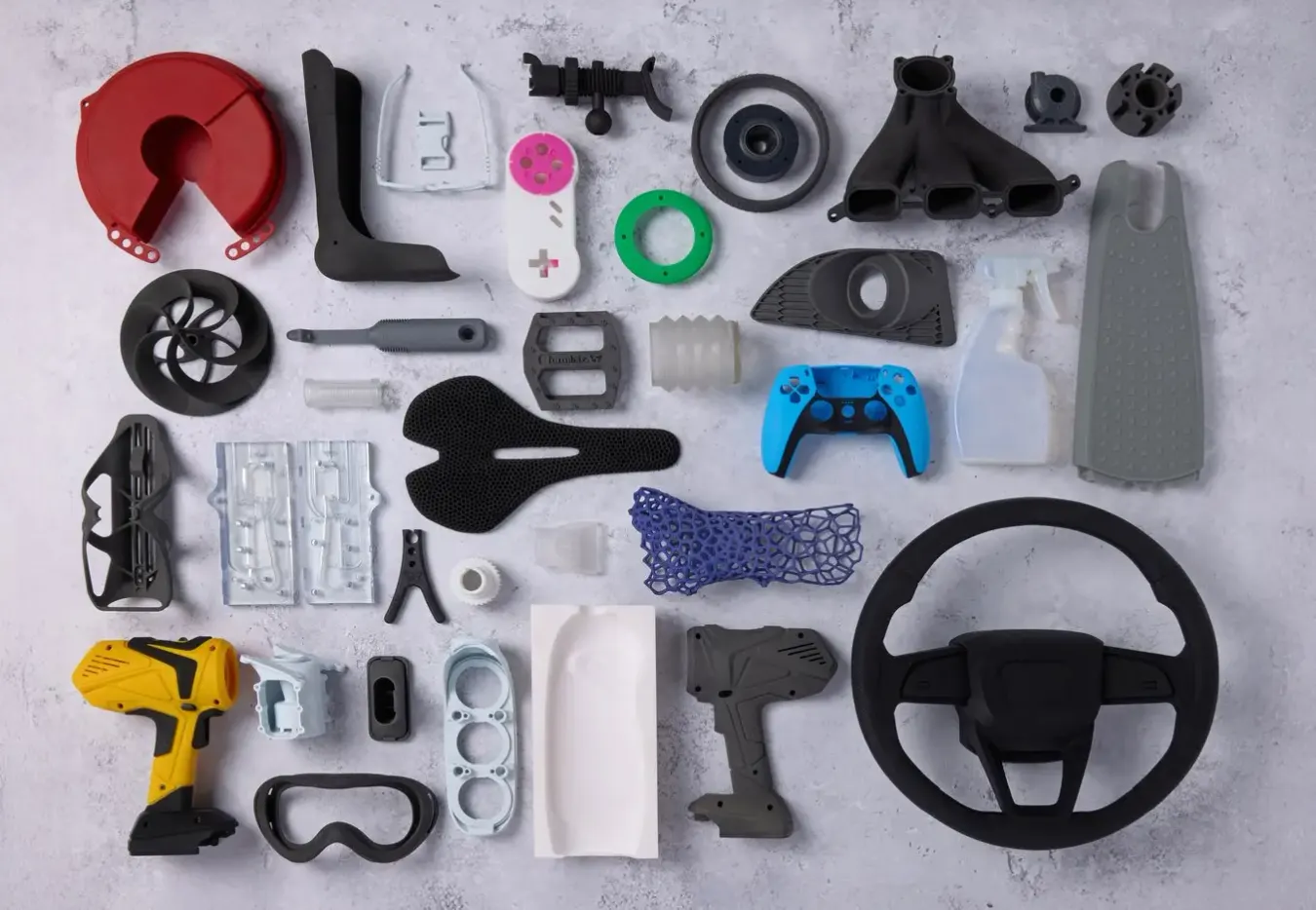 Pièces techniques et objets imprimés en 3D