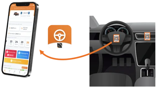Badge d'identification conducteur